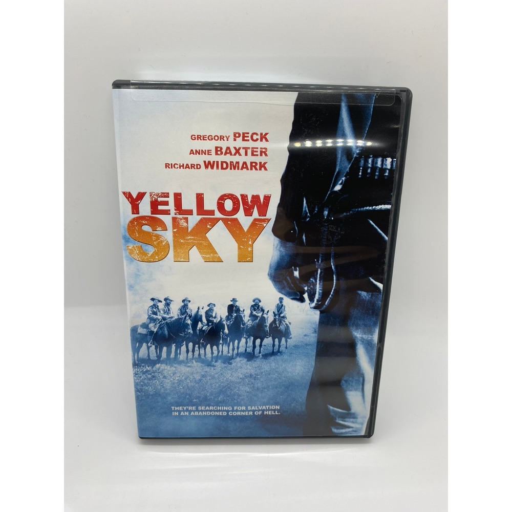 20th Century Fox Yellow Sky DVD Unisex OS Blue Good Western Gregory Peck Film